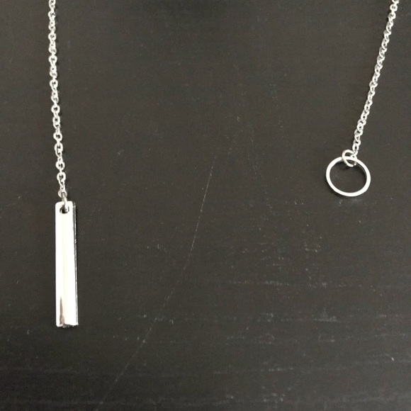 🎉HP🎉 Handmade Bar Lariat Necklace - Picture 5 of 5